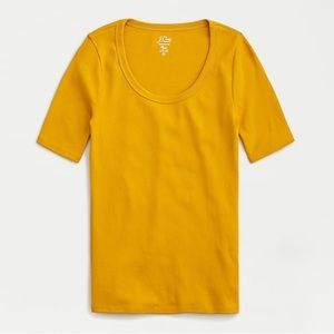 J Crew Scoopneck Fitted T-shirt